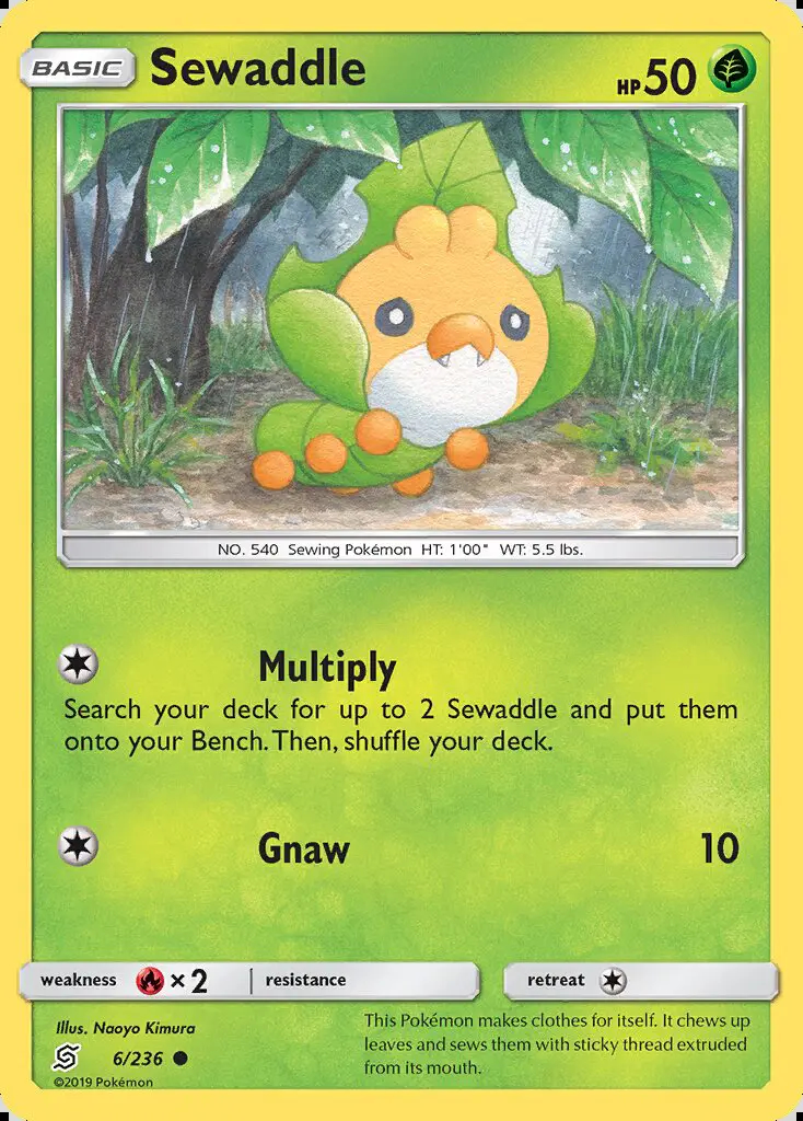 Image of the card Sewaddle