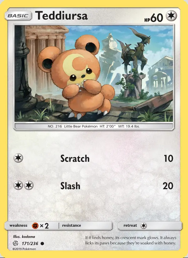 Image of the card Teddiursa