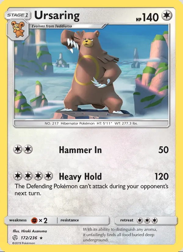Image of the card Ursaring
