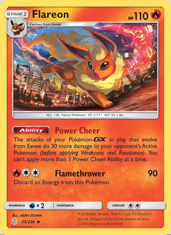 Image of the card Flareon
