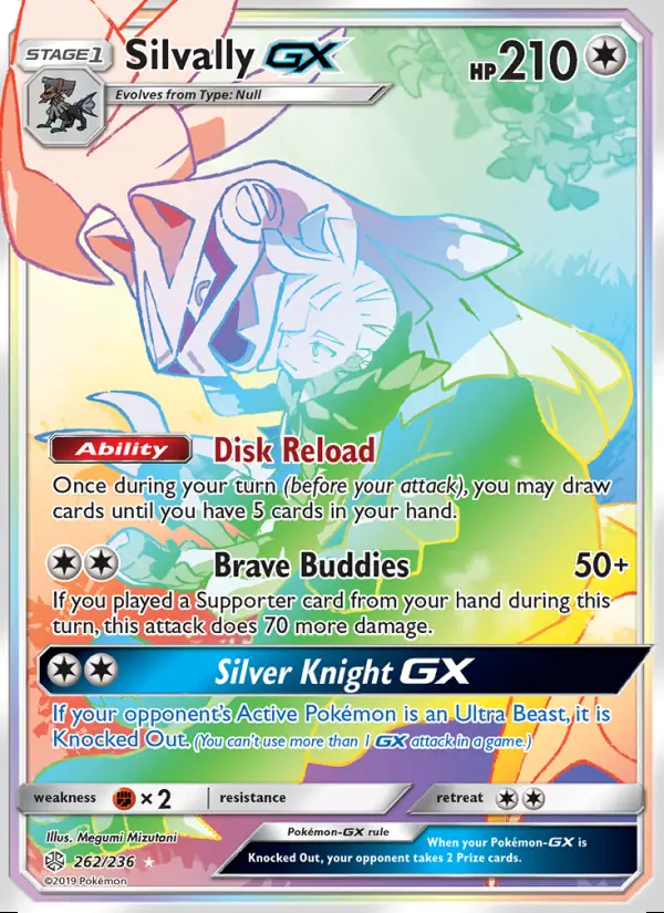 Image of the card Silvally GX