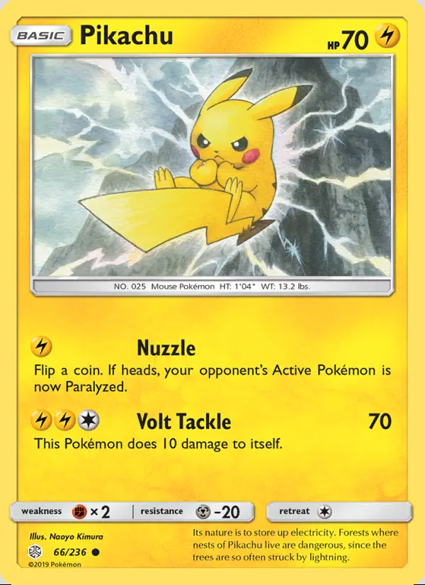Image of the card Pikachu