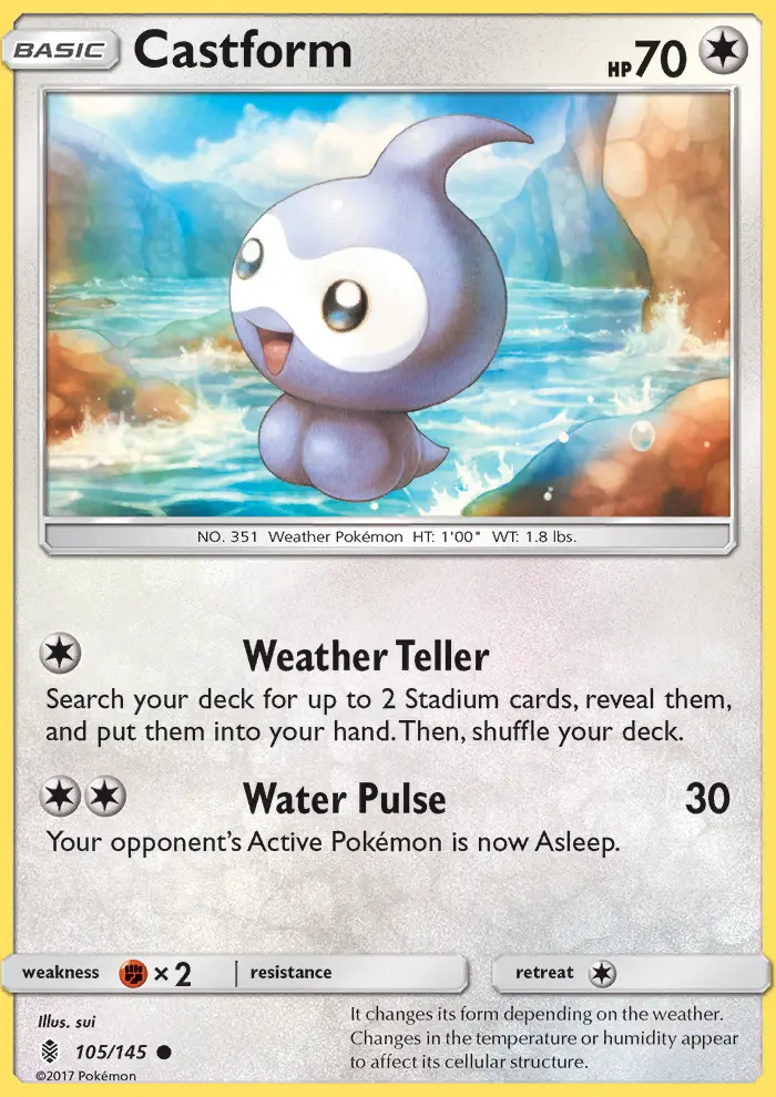 Image of the card Castform