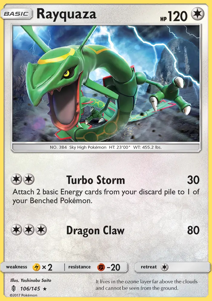 Image of the card Rayquaza