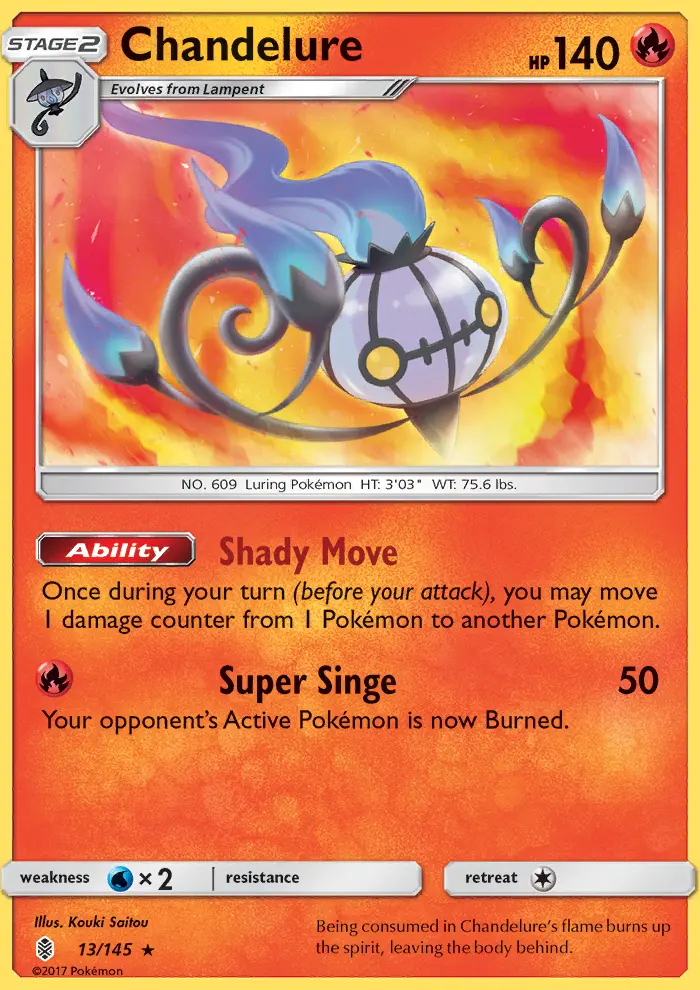Image of the card Chandelure