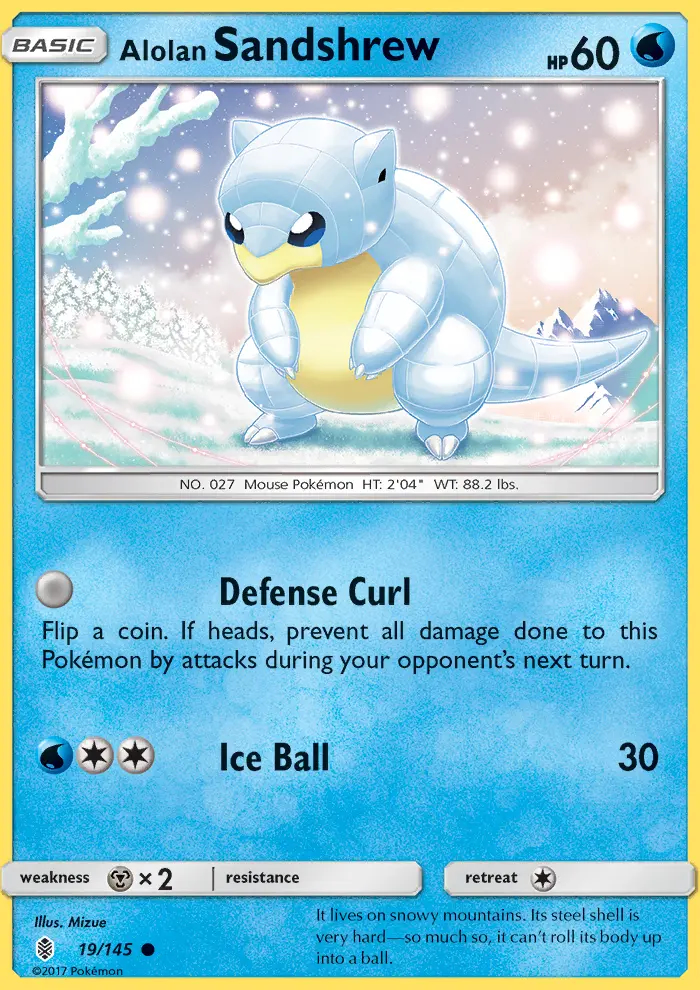 Image of the card Alolan Sandshrew