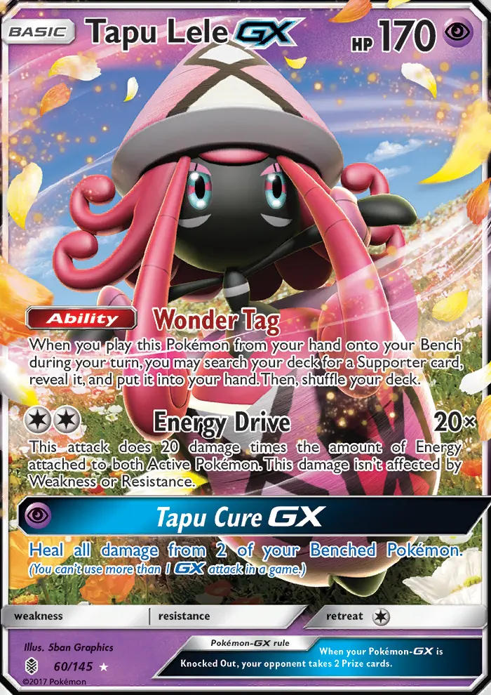 Image of the card Tapu Lele GX