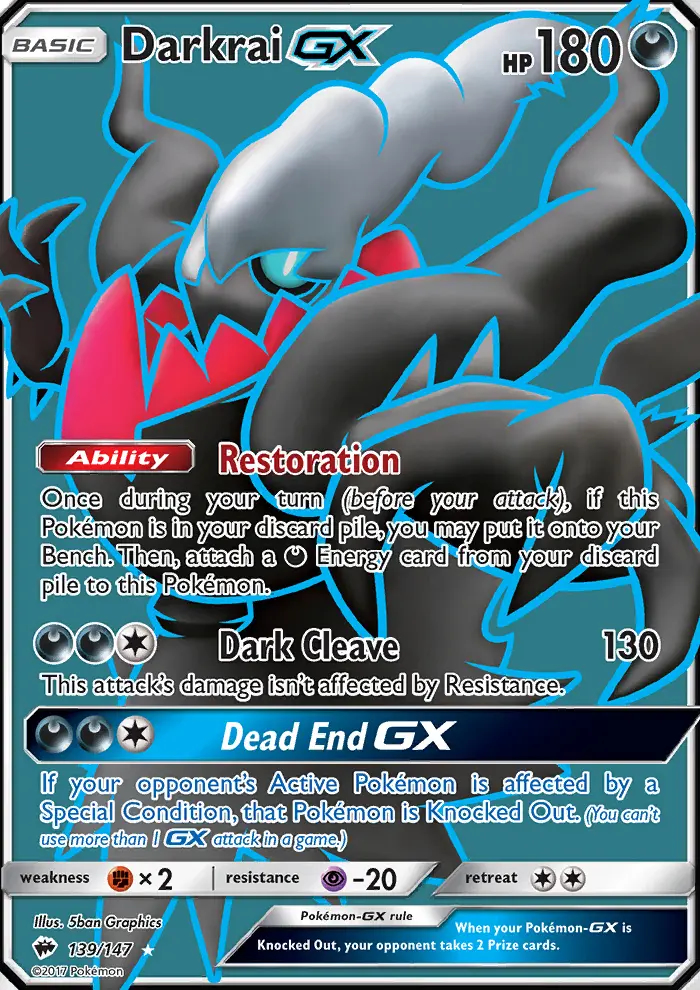 Image of the card Darkrai GX