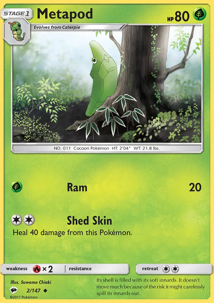 Image of the card Metapod