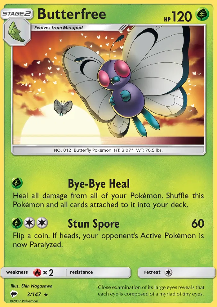 Image of the card Butterfree
