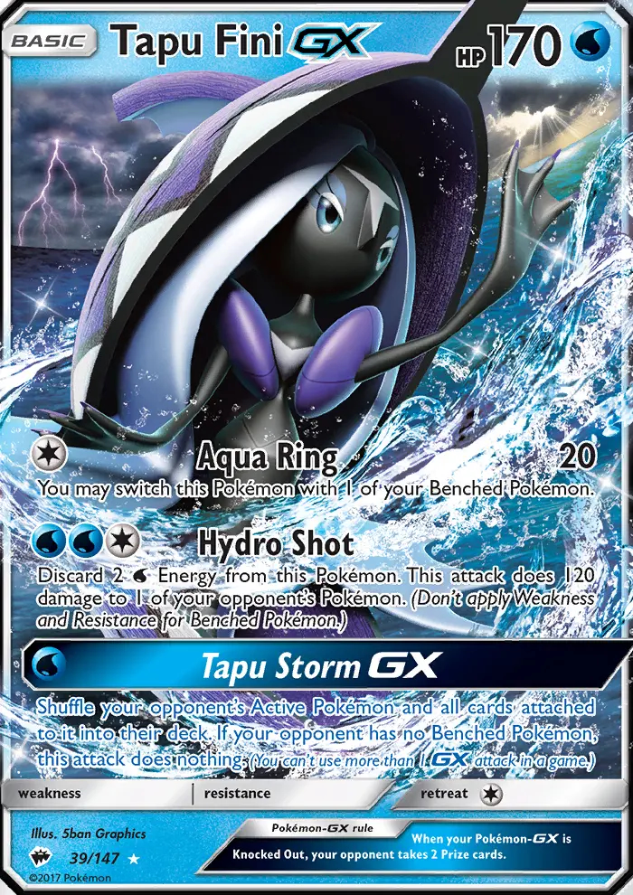 Image of the card Tapu Fini GX