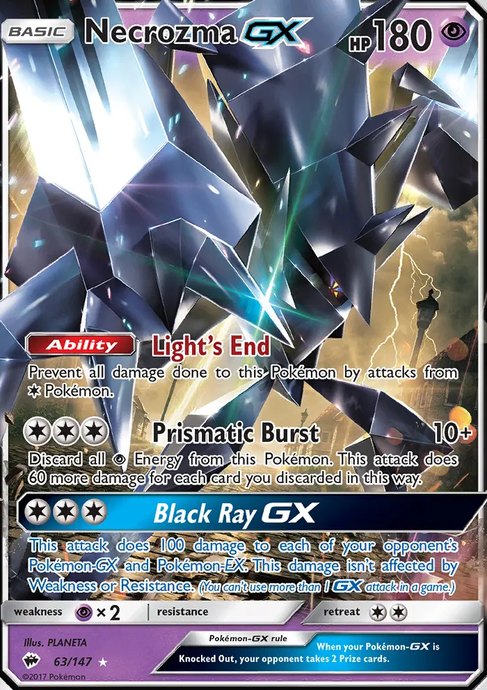 Image of the card Necrozma GX
