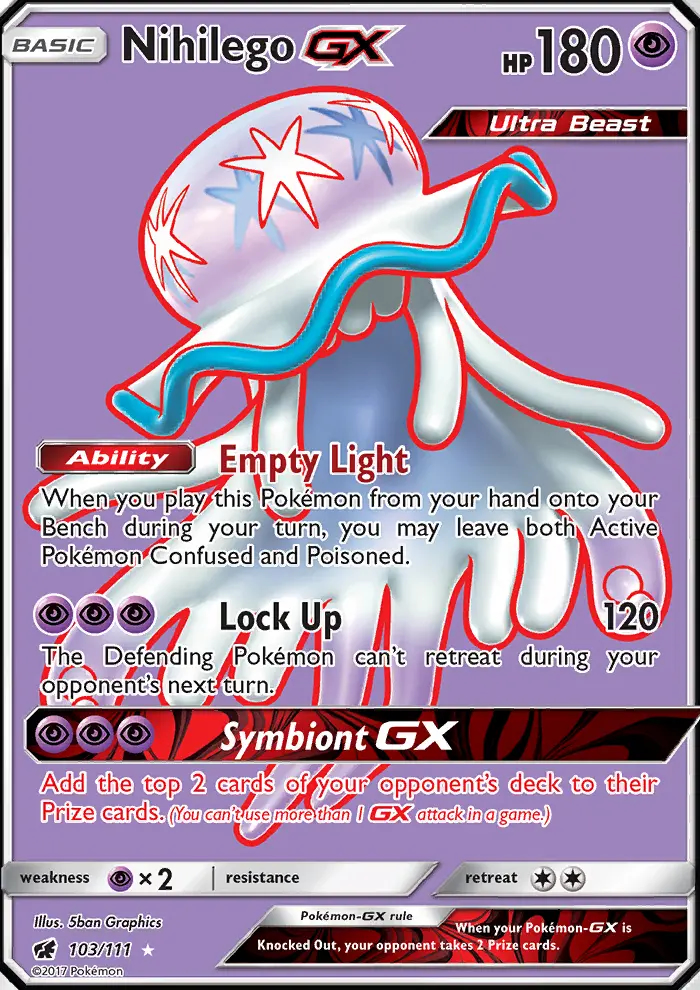 Image of the card Nihilego GX