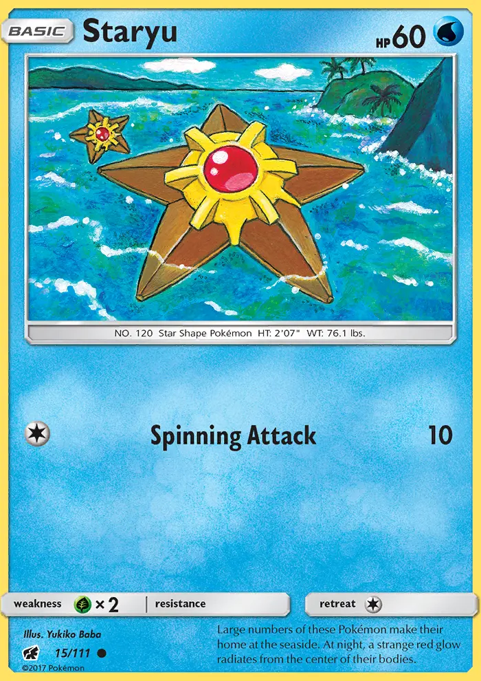 Image of the card Staryu