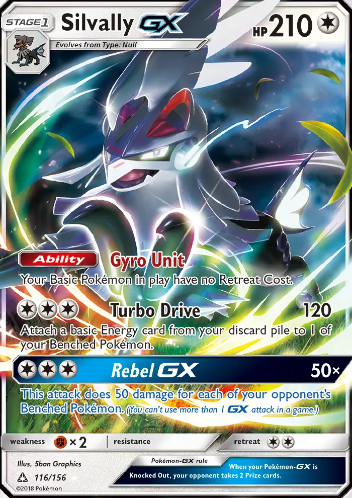 Image of the card Silvally GX