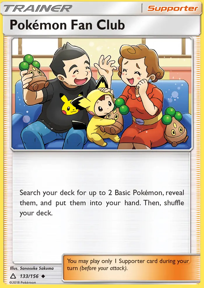 Image of the card Pokémon Fan Club