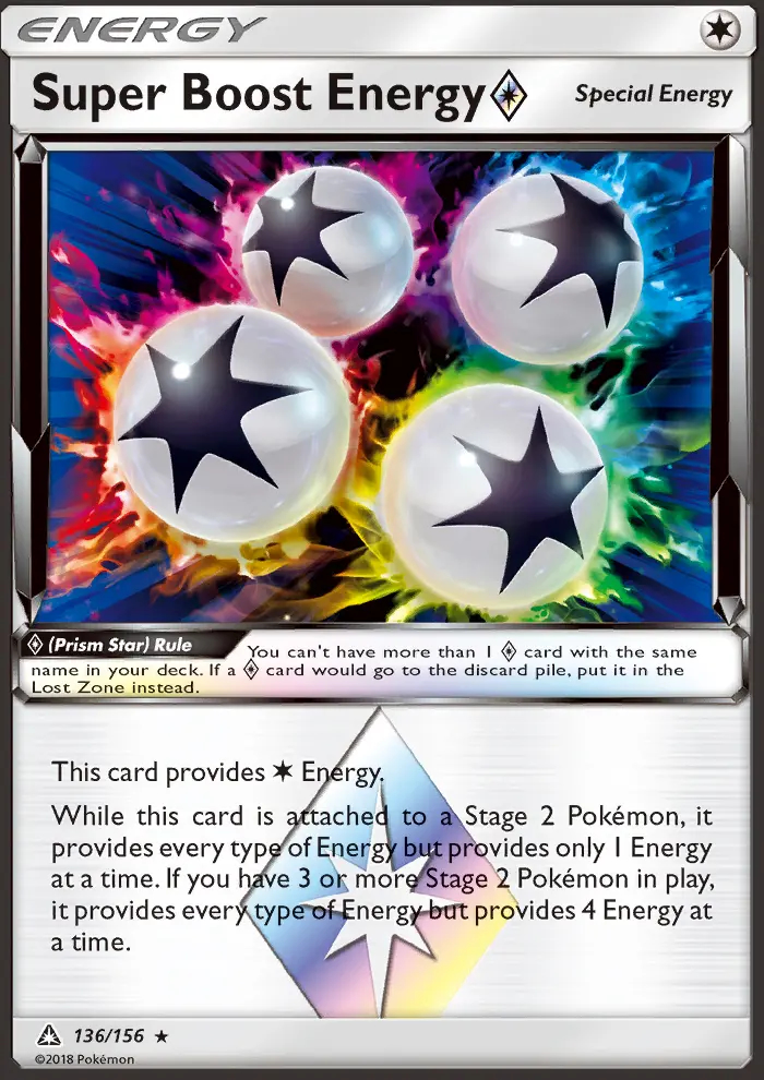Image of the card Super Boost Energy ◇