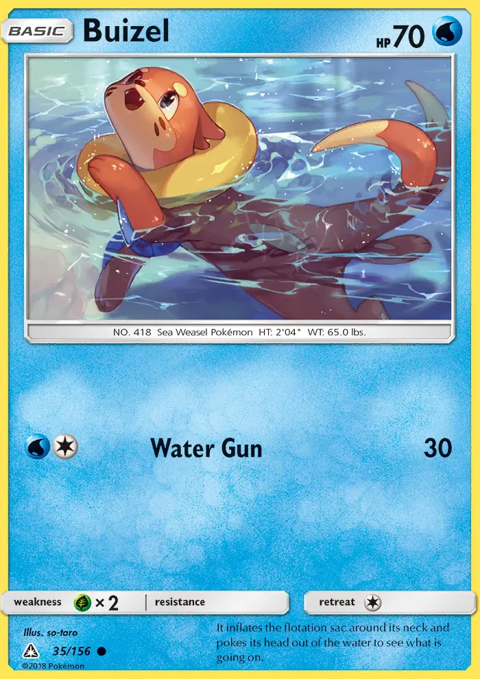 Image of the card Buizel