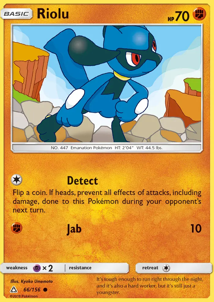 Image of the card Riolu