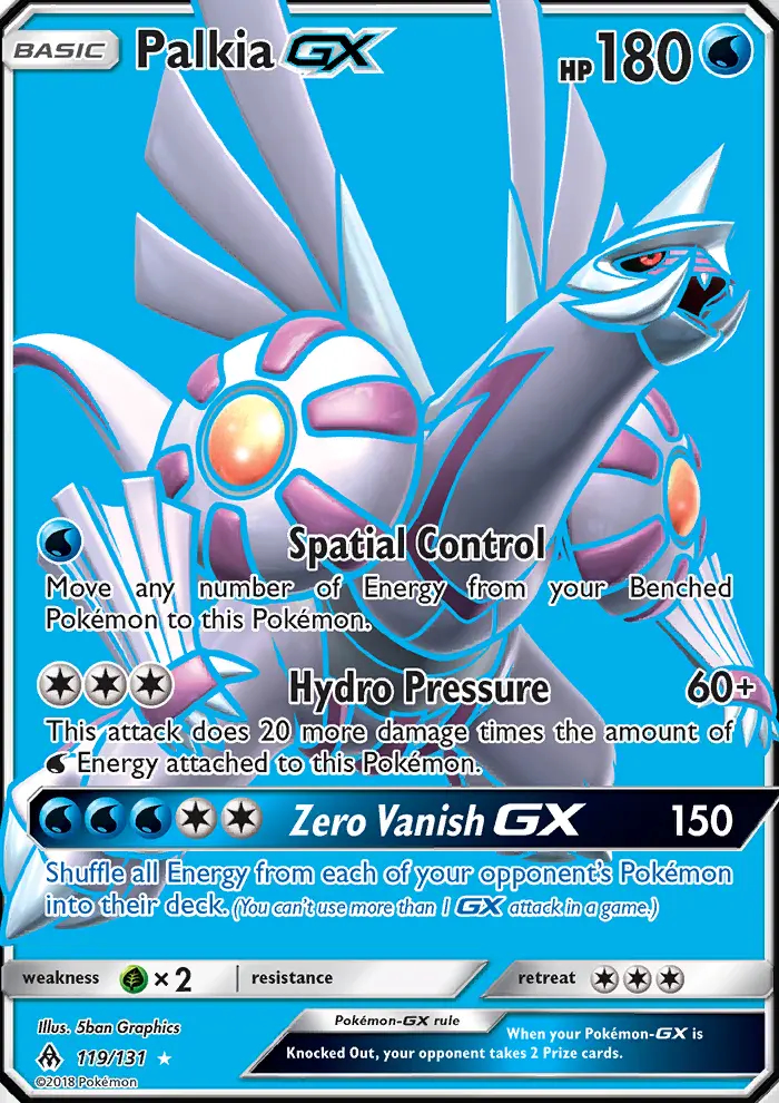 Image of the card Palkia GX