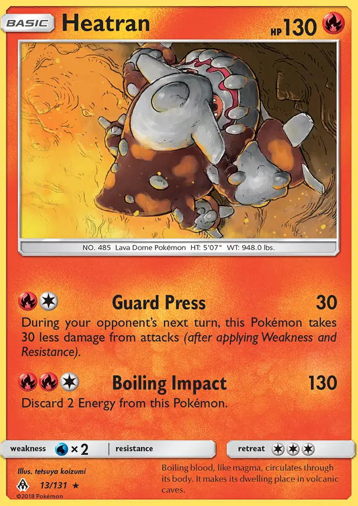 Image of the card Heatran