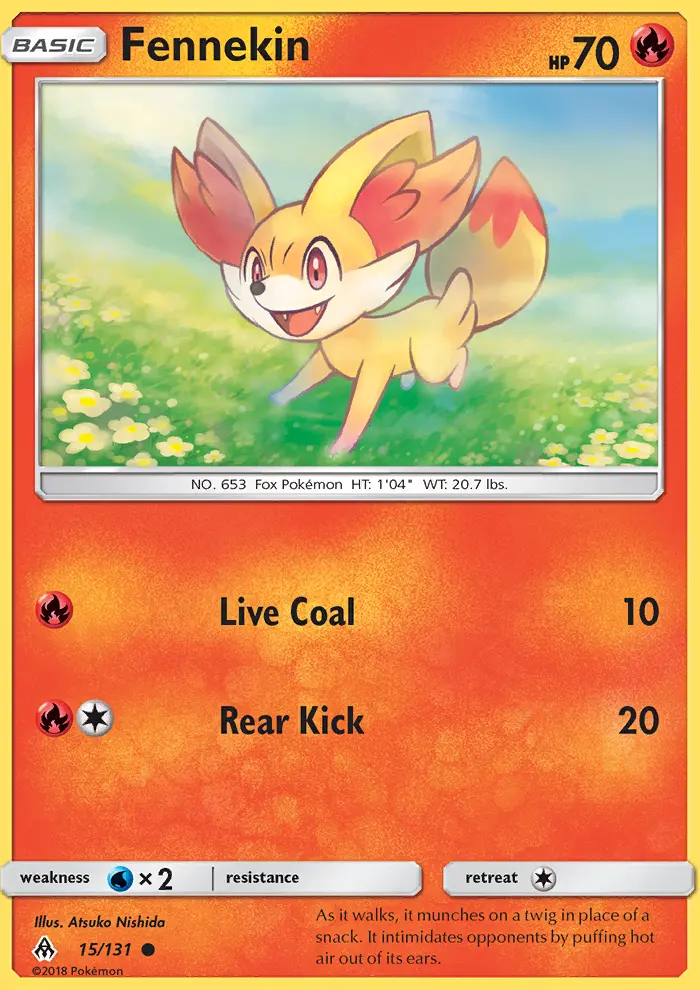 Image of the card Fennekin