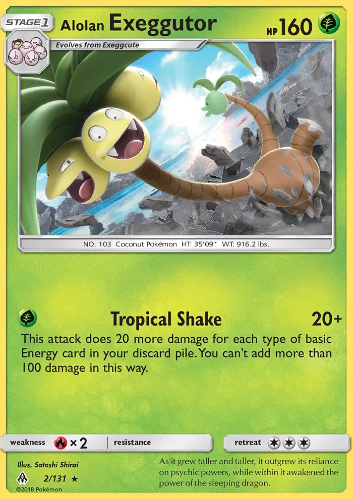Image of the card Alolan Exeggutor