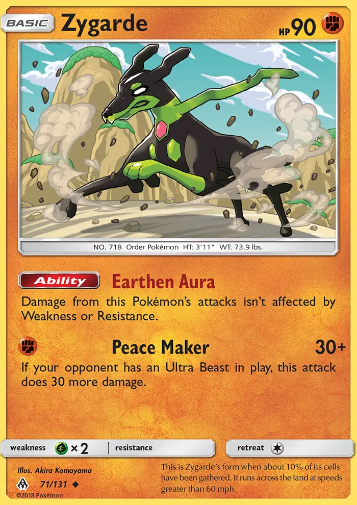 Image of the card Zygarde