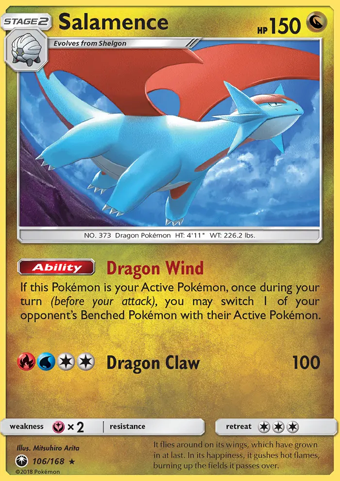 Image of the card Salamence