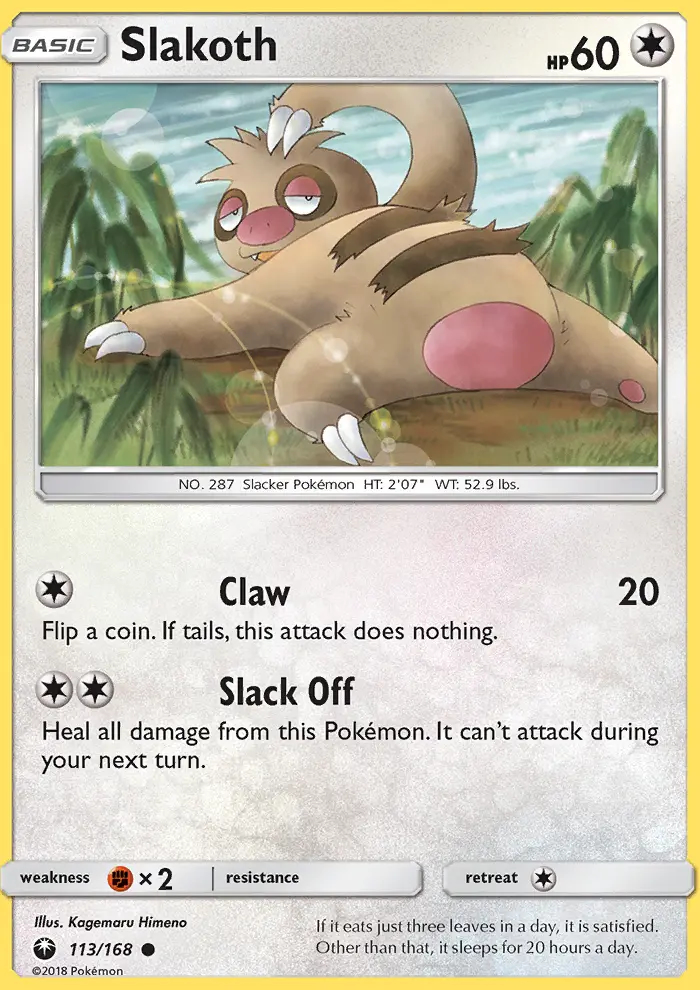 Image of the card Slakoth