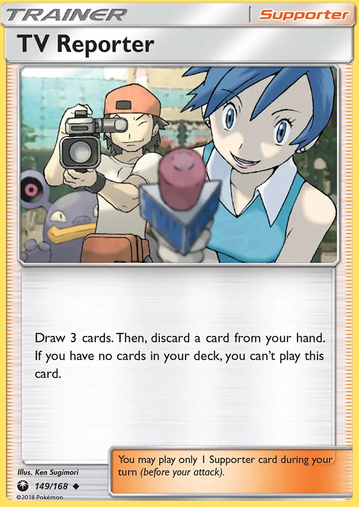 Image of the card TV Reporter