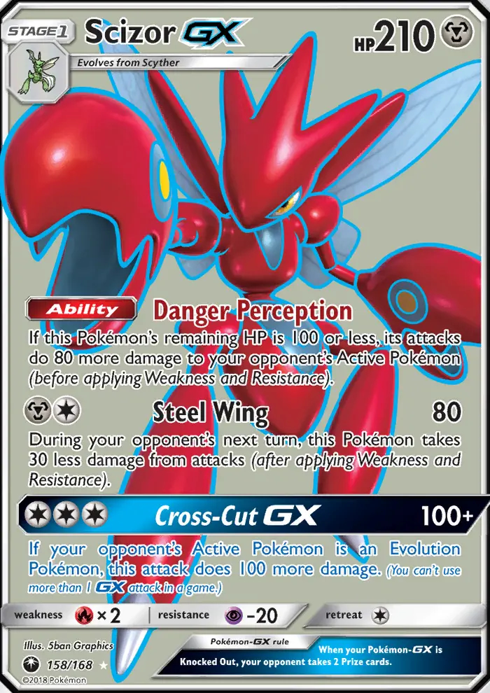 Image of the card Scizor GX