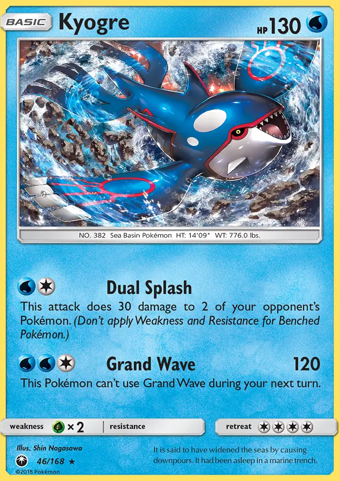 Image of the card Kyogre