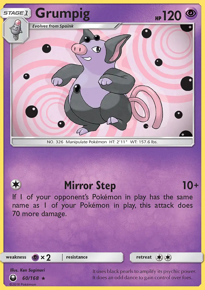 Image of the card Grumpig