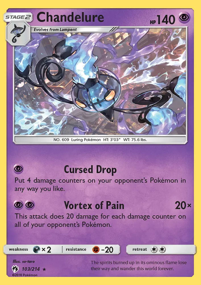 Image of the card Chandelure