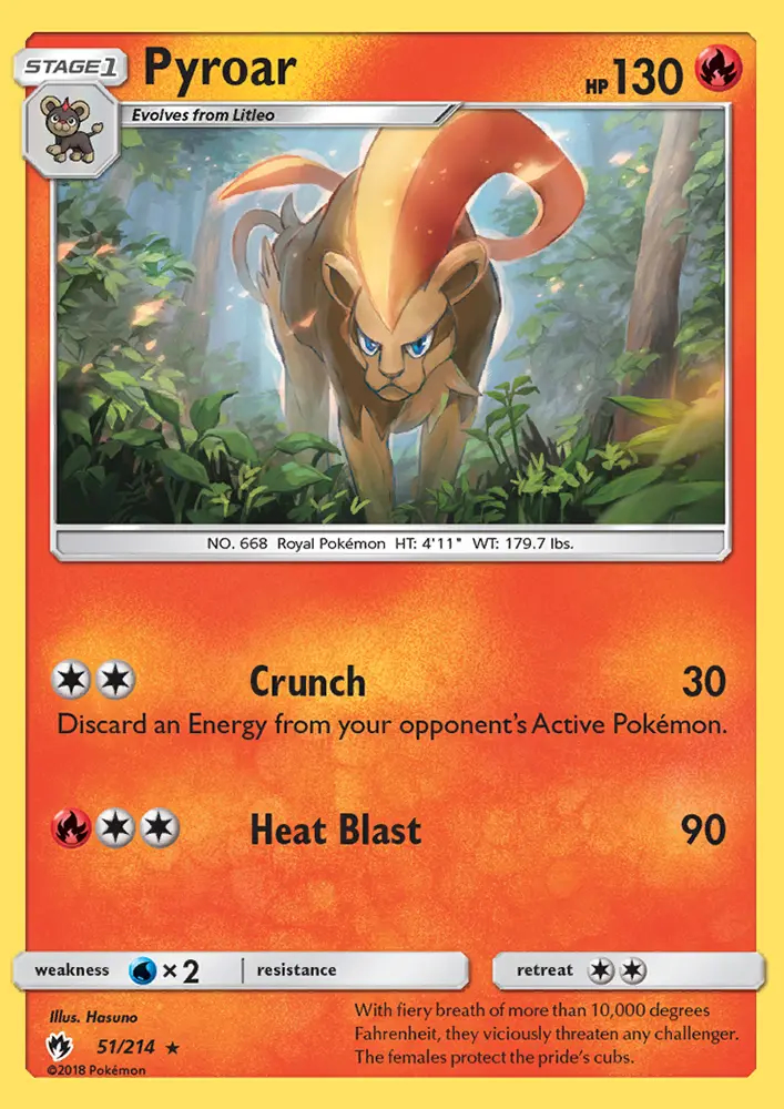 Image of the card Pyroar