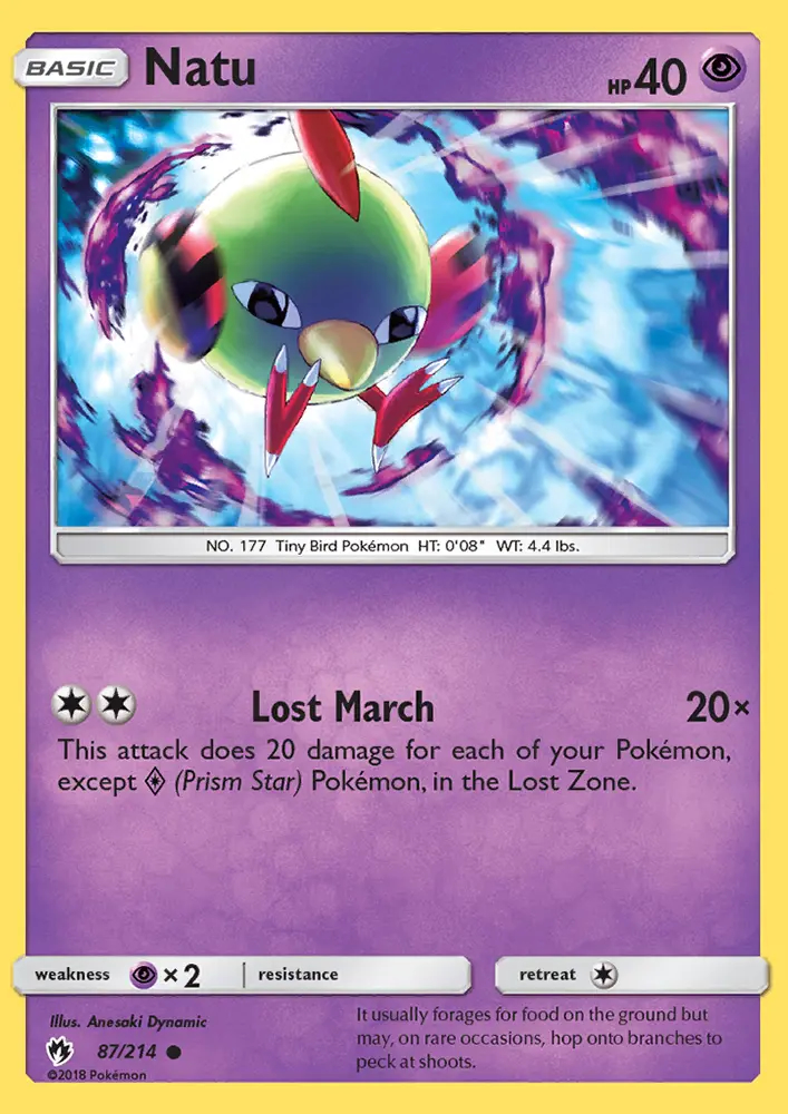 Image of the card Natu