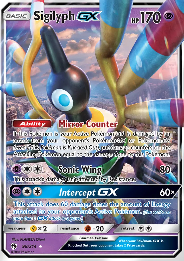 Image of the card Sigilyph GX