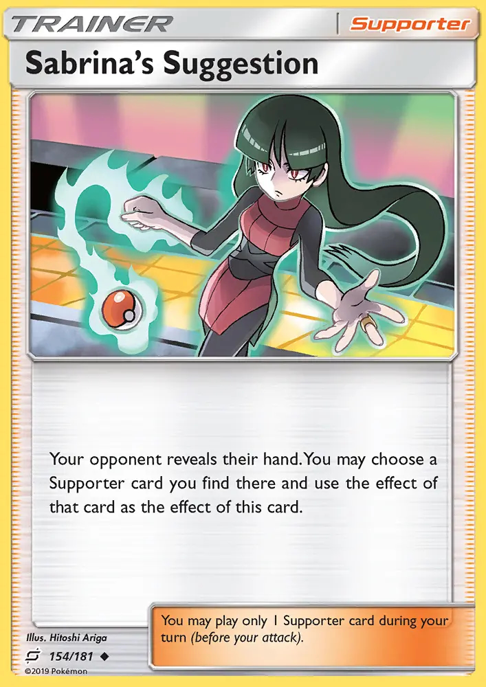 Image of the card Sabrina’s Suggestion