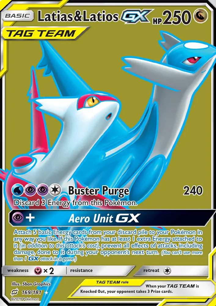 Image of the card Latias & Latios GX