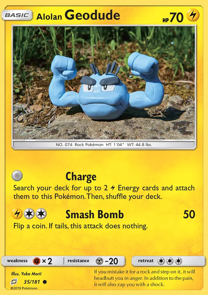 Image of the card Alolan Geodude