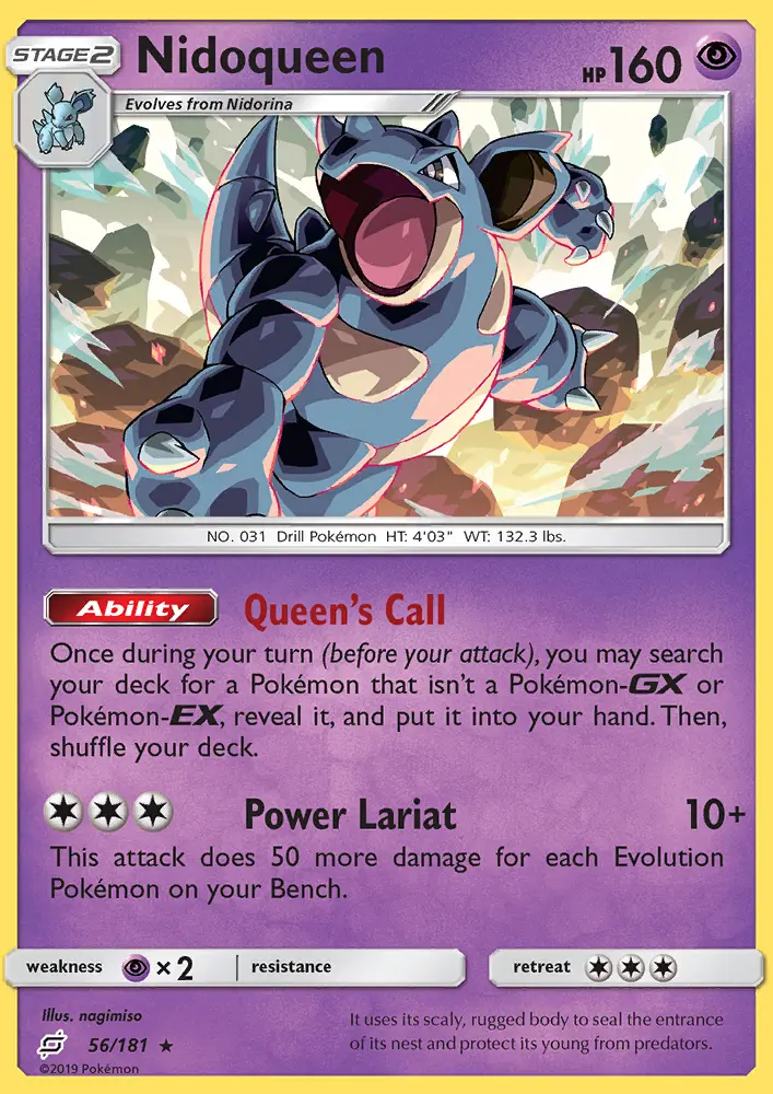 Image of the card Nidoqueen