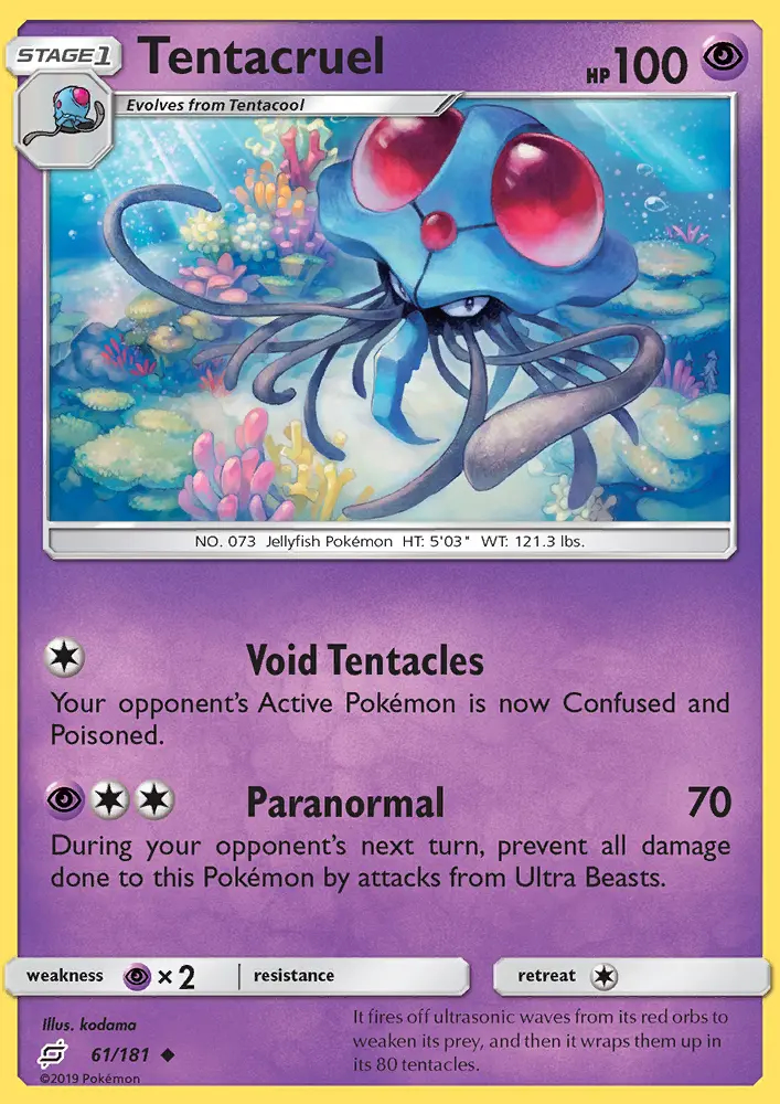 Image of the card Tentacruel