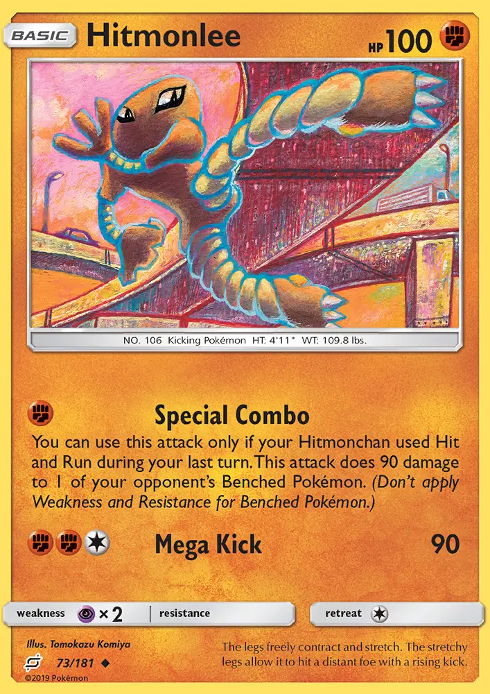 Image of the card Hitmonlee