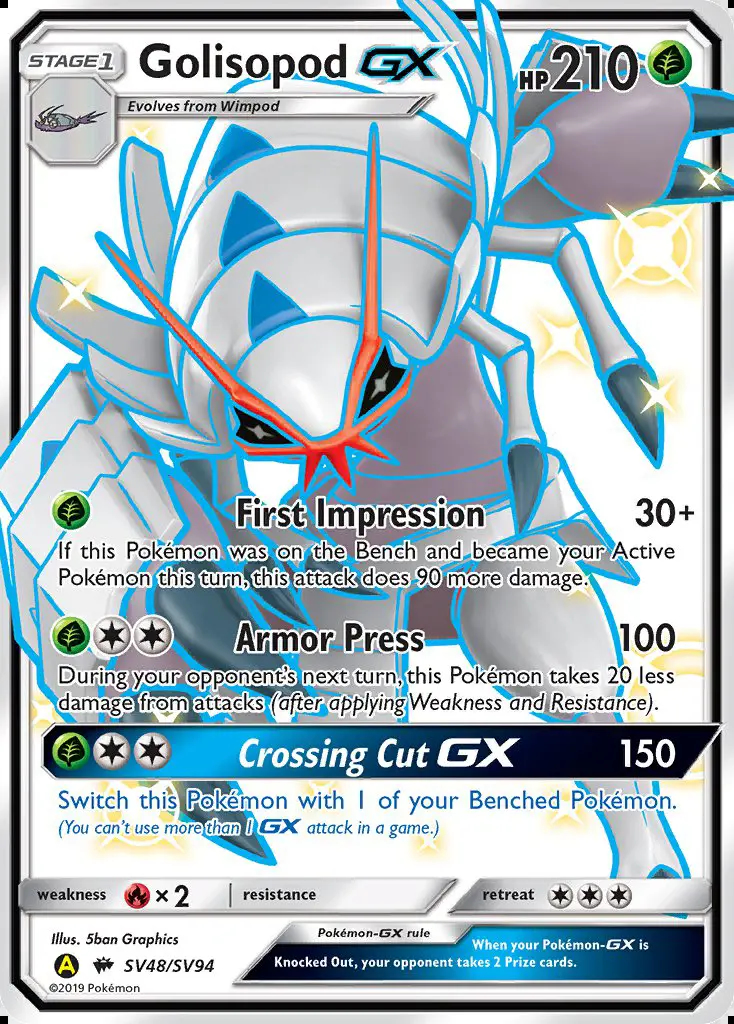 Image of the card Golisopod-GX
