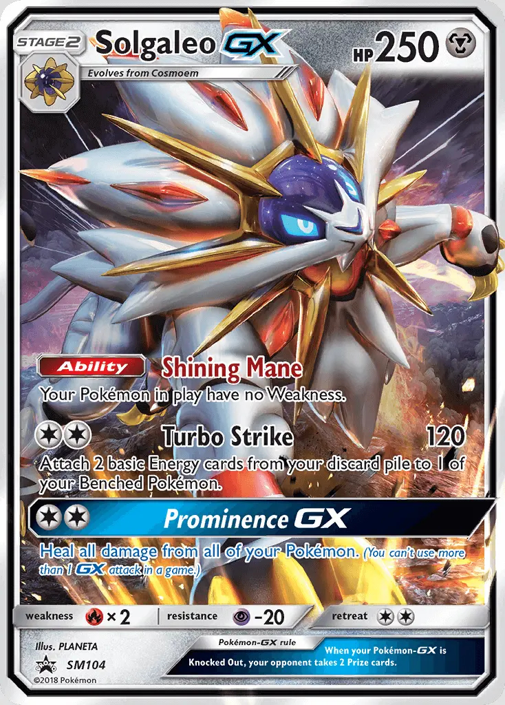 Image of the card Solgaleo GX