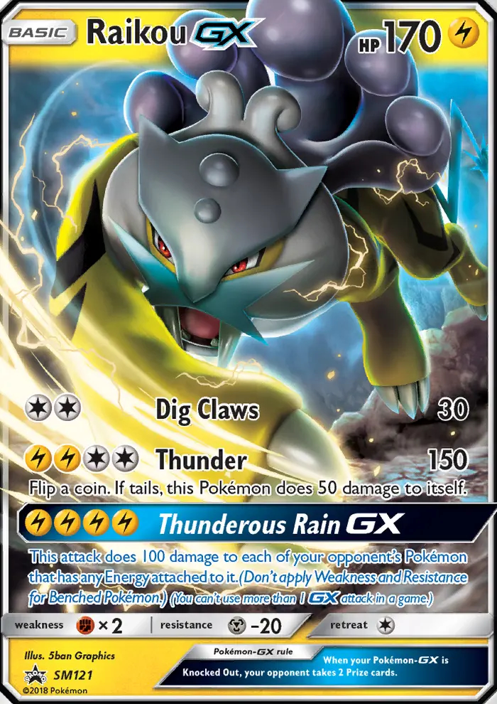 Image of the card Raikou GX
