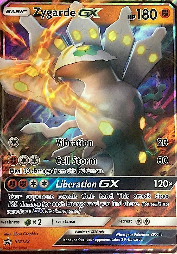 Image of the card Zygarde GX