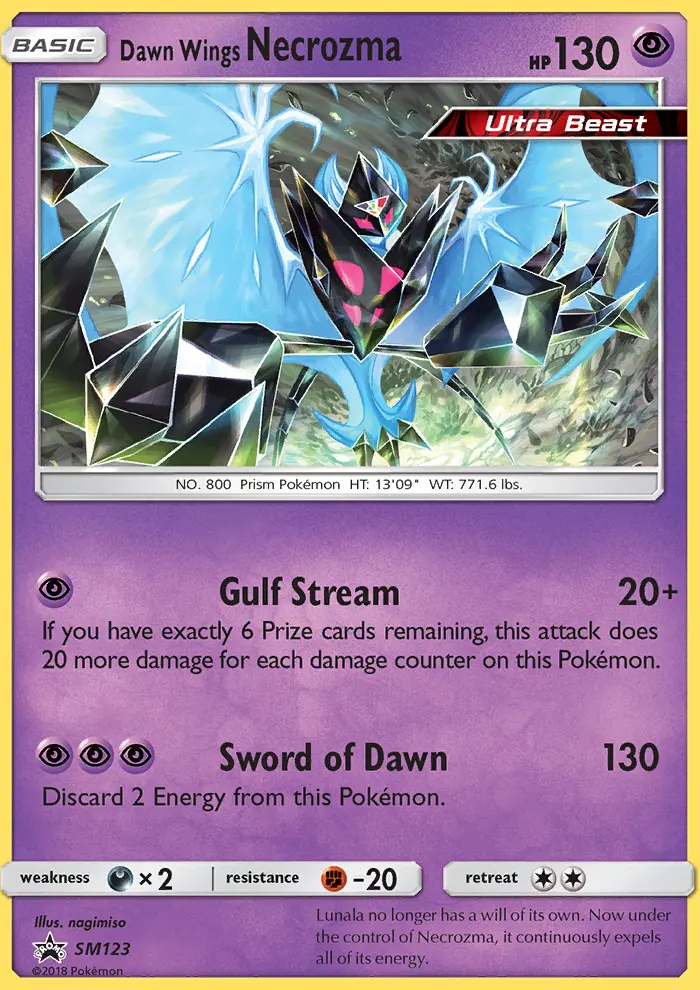Image of the card Dawn Wings Necrozma