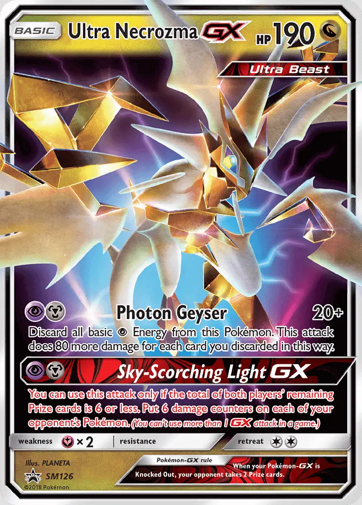 Image of the card Ultra Necrozma GX